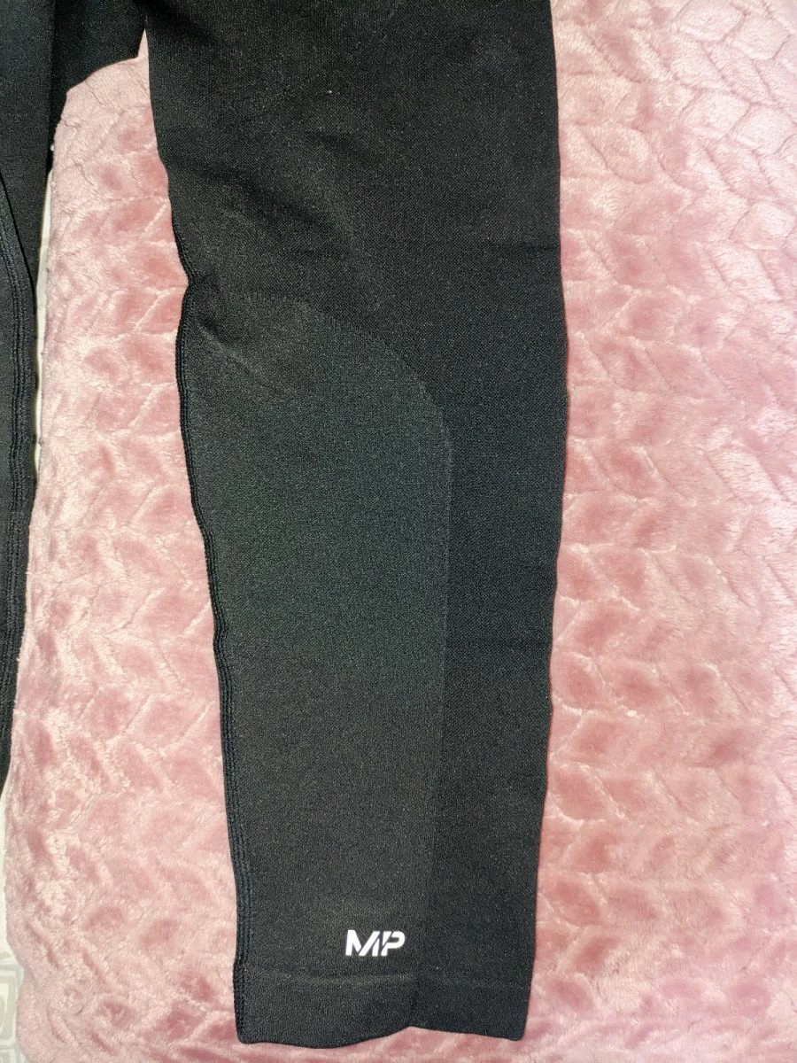 Vendora Καινούριο My Protein Curve Leggings μαύρο κολαν γυμναστικής χωρις ραφές, Medium, με λάστιχο στην μεση, συσφικτικό. - Image 4