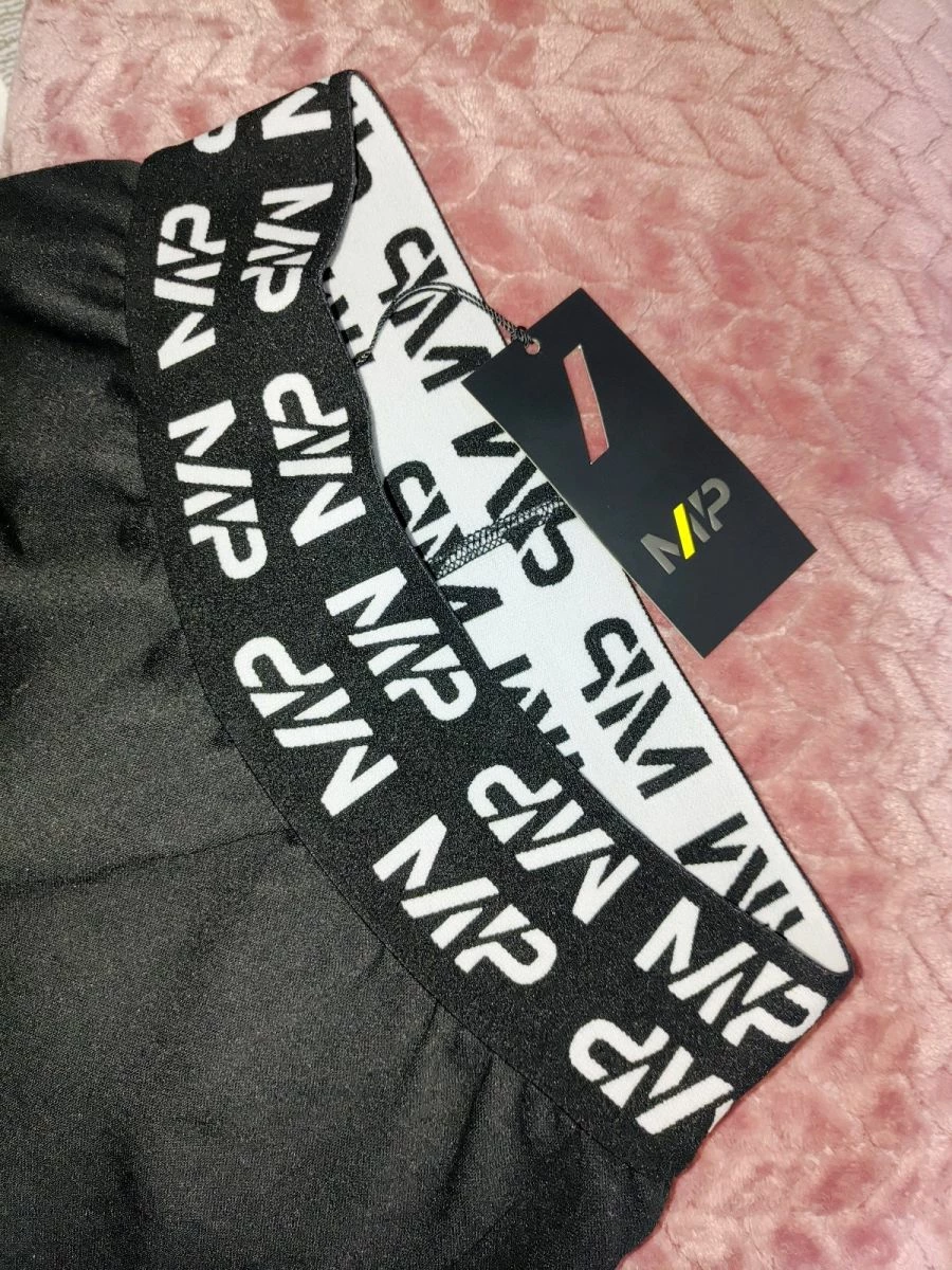 Vendora Καινούριο My Protein Curve Leggings μαύρο κολαν γυμναστικής χωρις ραφές, Medium, με λάστιχο στην μεση, συσφικτικό.