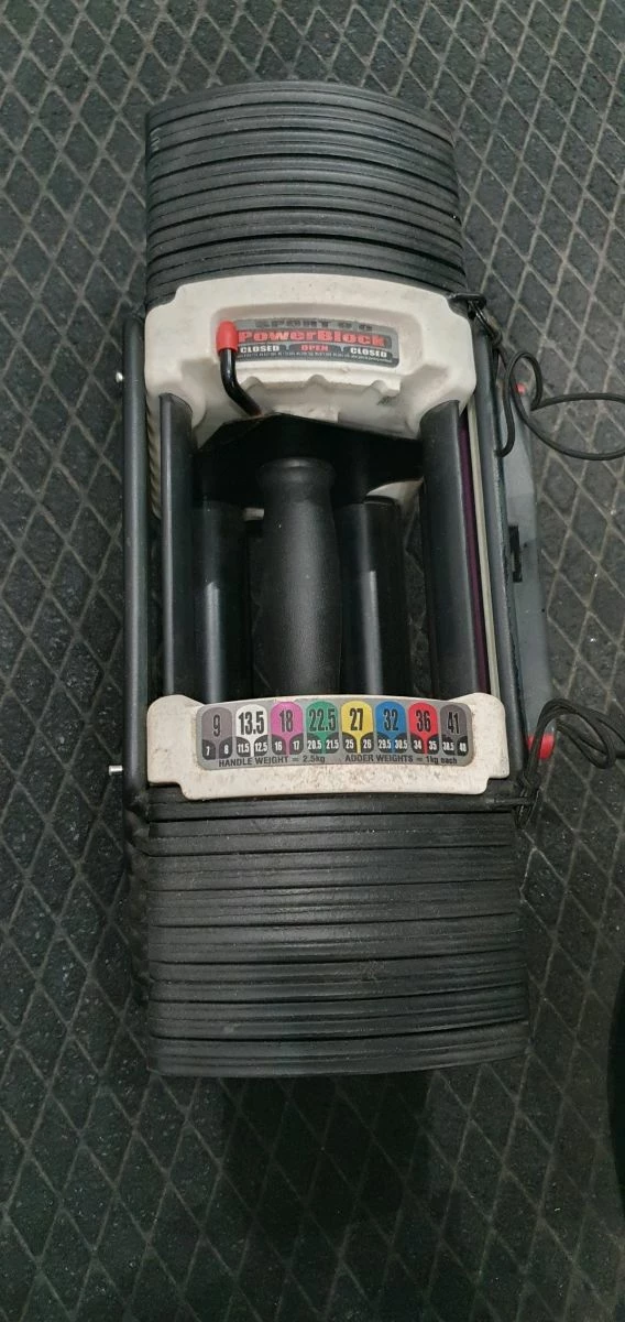 Vendora Ρυθμιζόμενοι αλτηρες Powerblock Stage1 και 2 42kg