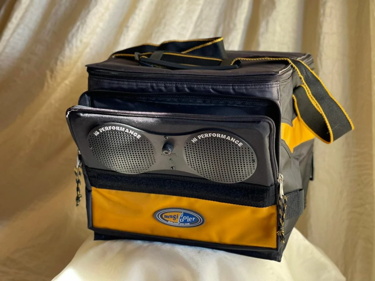 Vendora ΙΣΟΘΕΡΜΙΚΟ (COOLER BAG) Βαλιτσάκι, CALIFORNIA INNOVATIONS ΥΨΗΛΗΣ ΠΟΙΟΤΗΤΑΣ. ΔΙΑΘΕΤΕΙ ΕΝΣΩΜΑΤΩΜΑΝΕΝΑ ΗΧΕΙΑ ΥΨΗΛΗΣ ΑΠΟΔΟΣΗΣ ΗΧΟΥ.