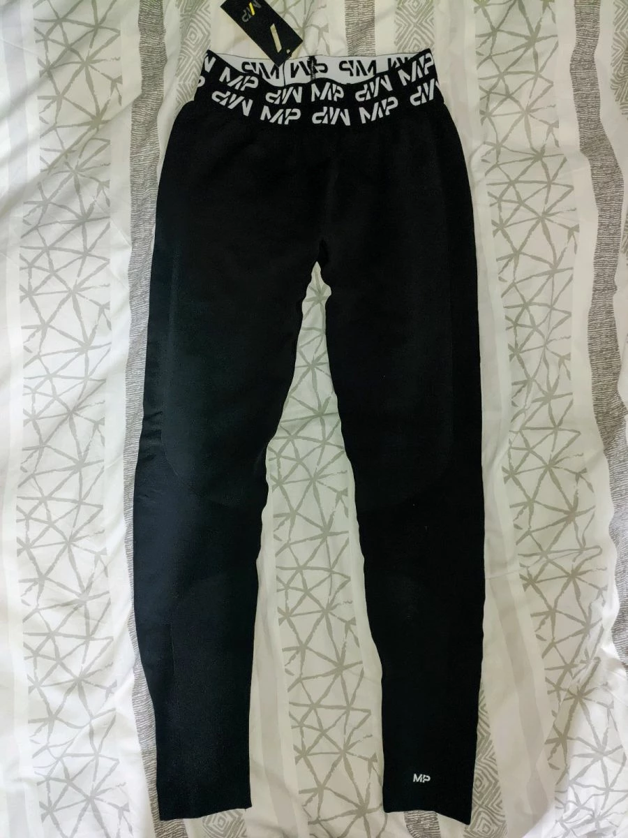 Vendora Καινούριο My Protein Curve Leggings μαύρο κολαν γυμναστικής χωρις ραφές, Medium, με λάστιχο στην μεση, συσφικτικό. - Image 2