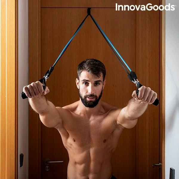 Vendora Σετ Ζωνών Αντίστασης με Αξεσουάρ και Οδηγό Άσκησης Rebainer InnovaGoods - Image 4