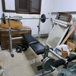 Vendora πάγκος με μπάρα γυμναστικής