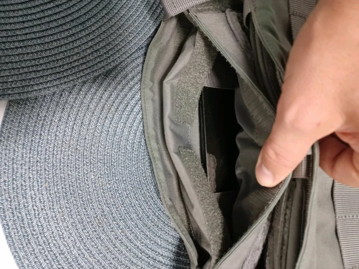 Vendora Γιλέκο 5.11 Tactical χρώμα Grey Storm μαζί με τις πλάκες του 10kg - Image 7