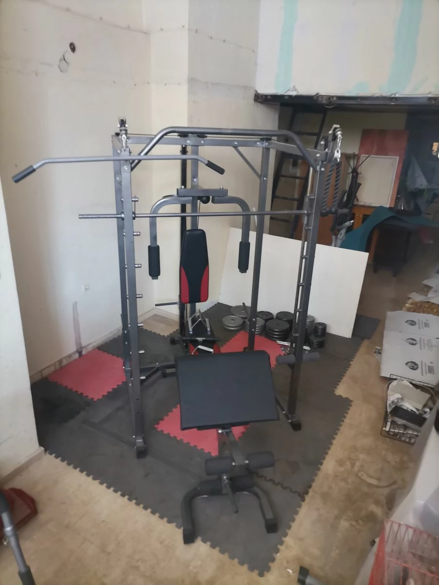 Vendora 1)Πολυόργανο Multi Function Smith Machine Viking F-8000