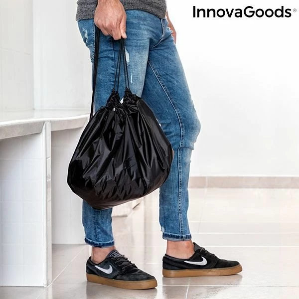 Vendora Χαλί για τα αποδυτήρια, καθώς και Αδιάβροχη Τσάντα 2 σε 1 Gymbag InnovaGoods - Image 10