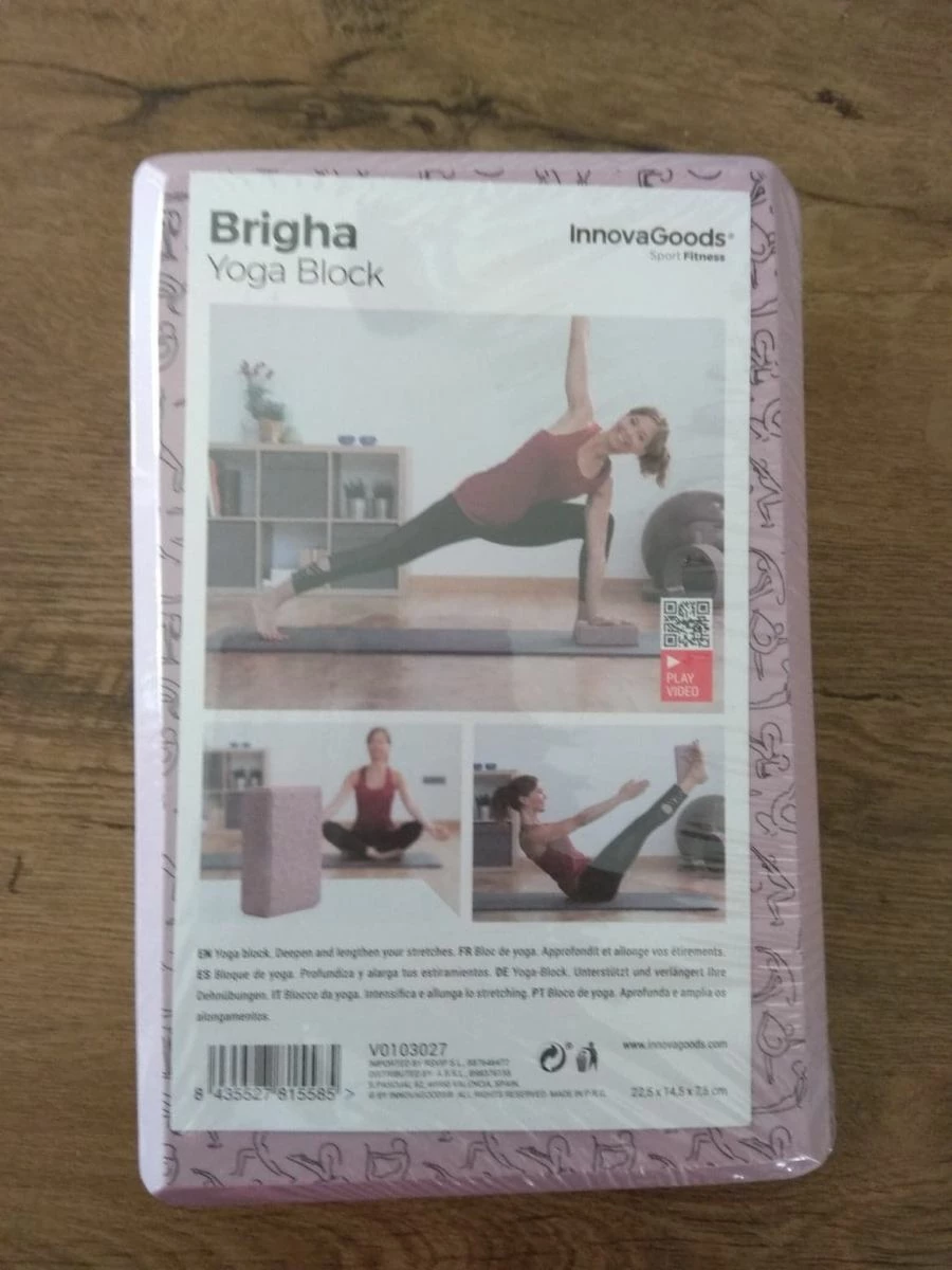 Vendora Γιόγκα μπλοκ Brigha InnovaGoods