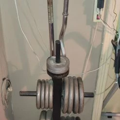 Vendora Σετ γυμναστικής Bodybuilding με βάσεις αλτήρες μπάρες πάγκο και αξεσουάρ