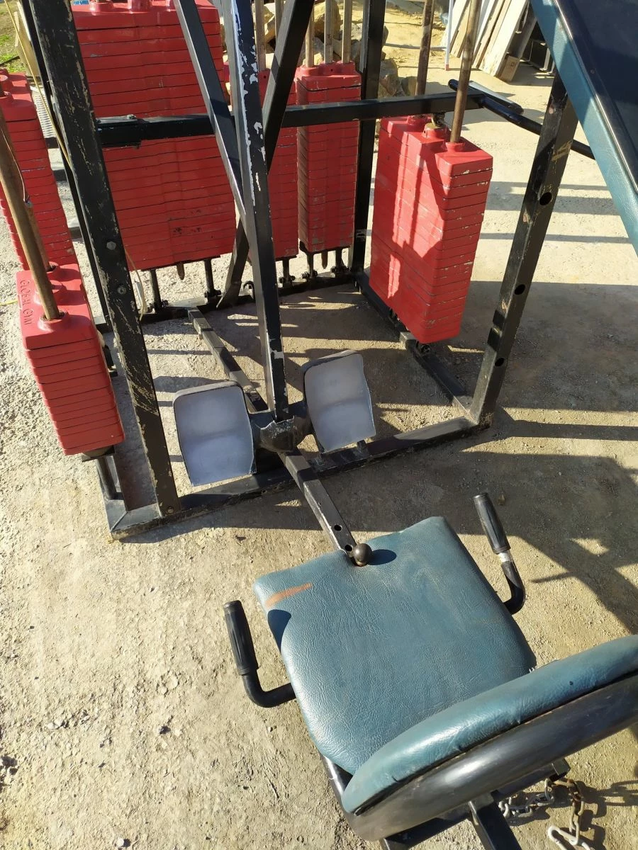 Vendora Ξεπούλημα Γυμναστηρίου Πωλείται πολυοργανο γυμναστικής με 900 κιλά βάρη μαζί με διάφορα άλλα επαγγελματικά όργανα γυμναστικής - Εξοπλισμός Γυμναστηρίου