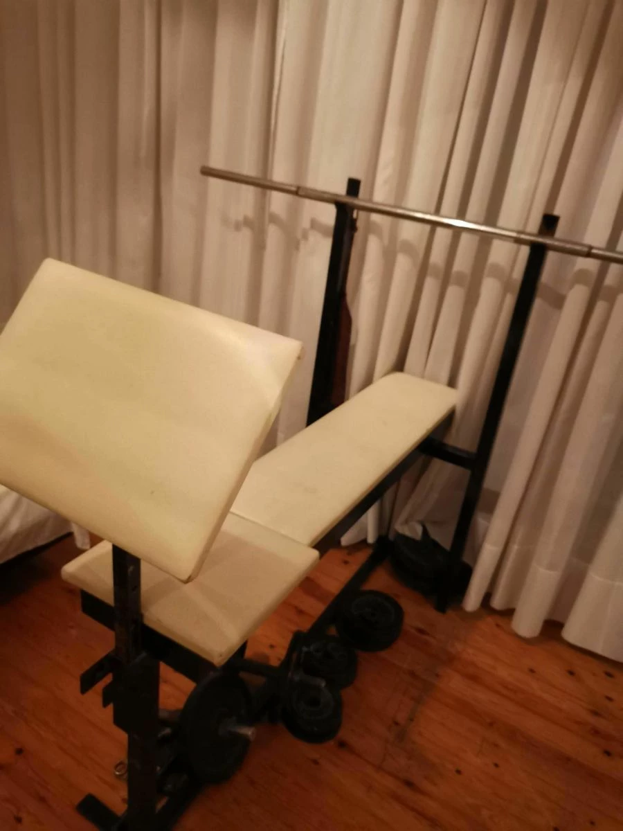 Vendora Πάγκος γυμναστικής ισοκλινης γίνεται επικλινής με πολλά έξτρα