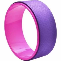 Vendora Giftland Yoga & Pilates Wheel Τροχός (Ρόδα) Γυμναστικής Μωβ - Ροζ 32 X 13 X 0.6 Cm