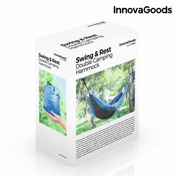 Vendora Διπλή Αιώρα για Κατασκήνωση Swing & Rest InnovaGoods - Image 8