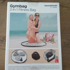 Vendora Χαλί για τα αποδυτήρια, καθώς και Αδιάβροχη Τσάντα 2 σε 1 Gymbag InnovaGoods