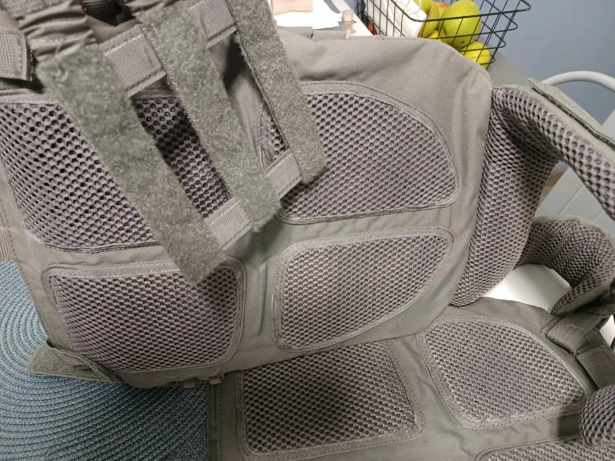 Vendora Γιλέκο 5.11 Tactical χρώμα Grey Storm μαζί με τις πλάκες του 10kg - Image 6