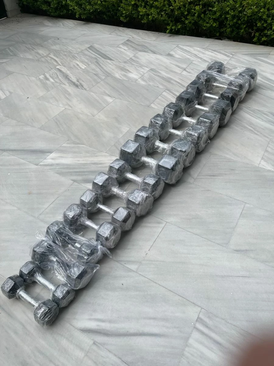 Vendora Ολοκαίνουργιοι ΕΞΑΓΩΝΟΙ αλτήρες σειρά 2,5-12,5